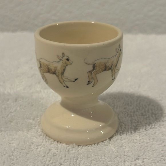 Emma Bridgewater Other - Emma Bridgewater of England Egg Holder 2 1/2”H Lamb Print